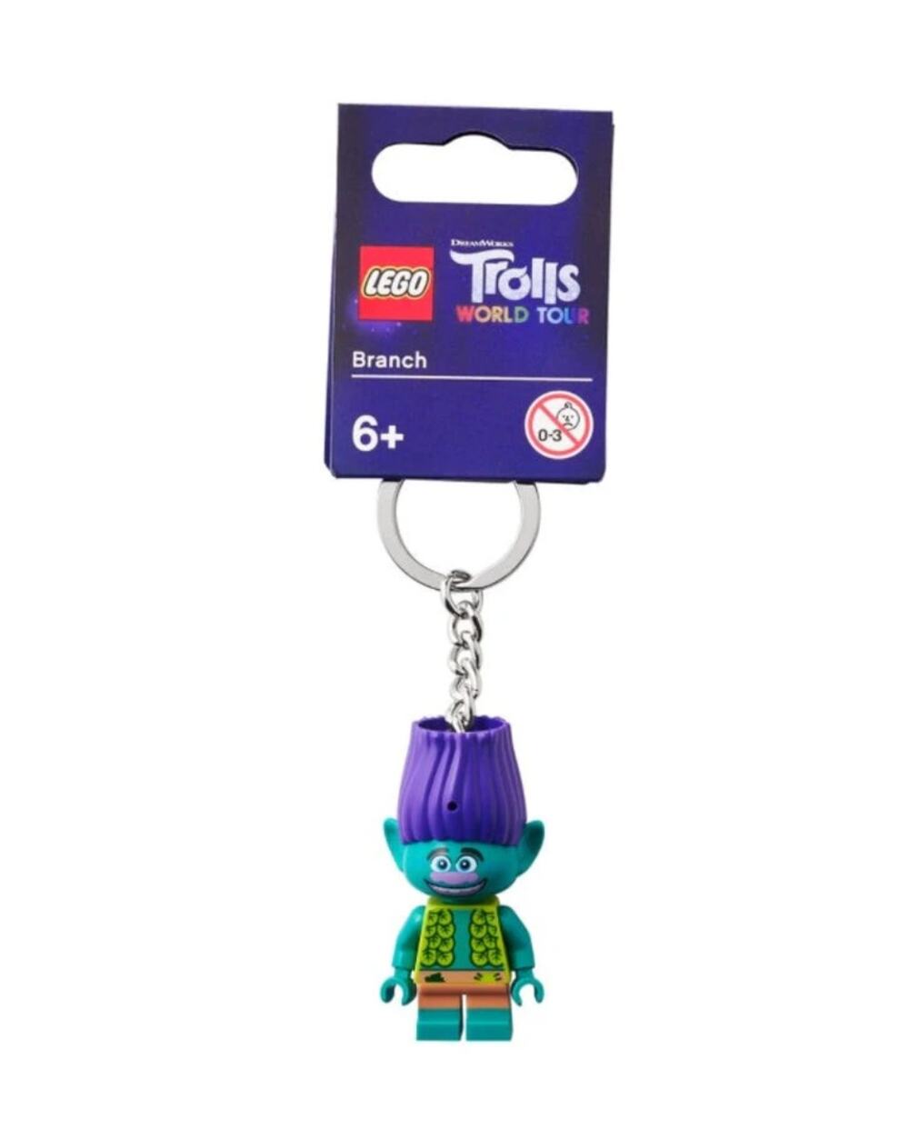 LEGO® New Trolls Branch Key Chain - 854004 - Set of 1